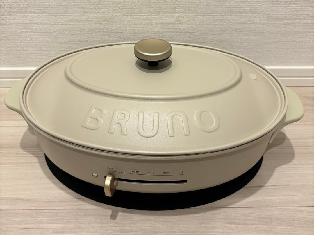 BRUNO オーバルホットプレート【定価:18,700円】