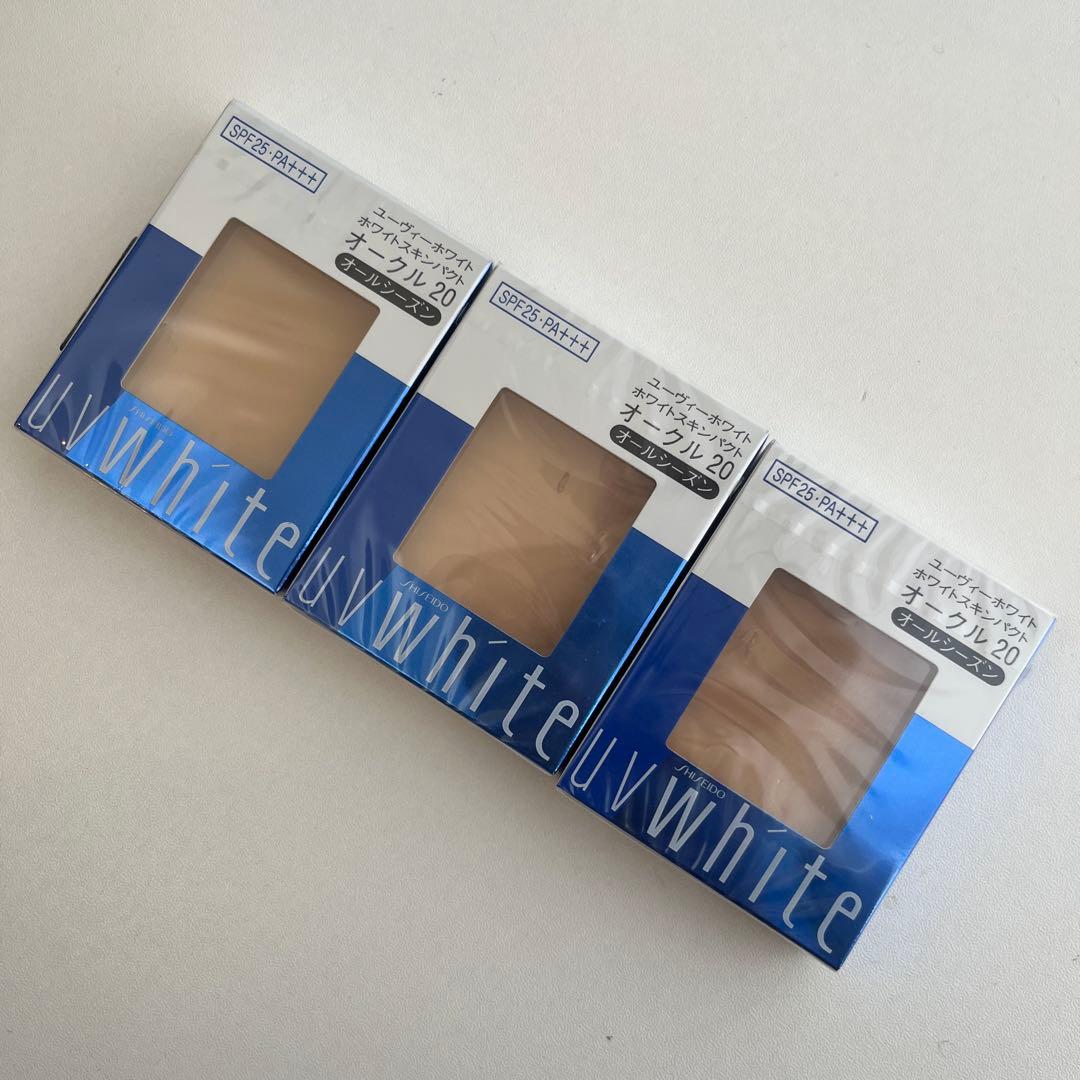 生産終了品　資生堂 UV White ホワイトスキンパクト＊オークル20＊