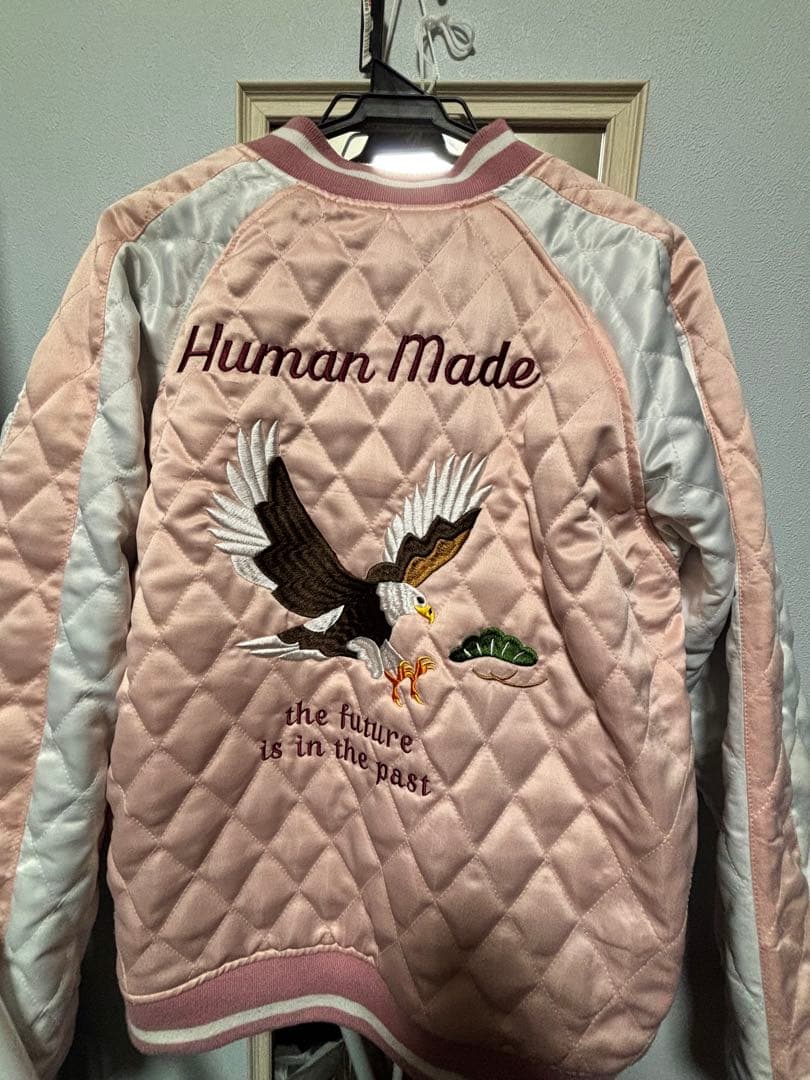 あ*の様 Human Made スカジャン 青 ピンク