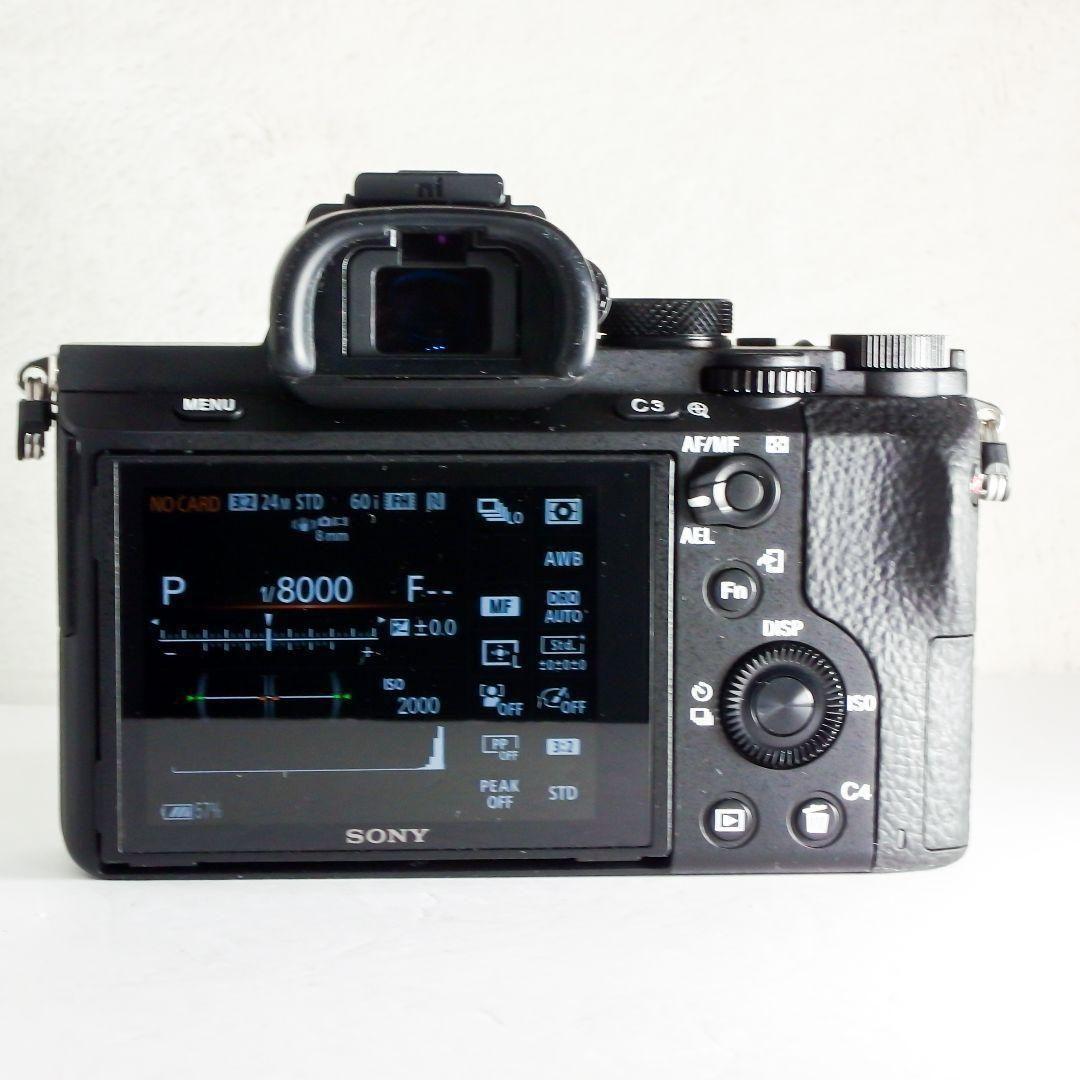 極上美品 5818ショット SONY α7II 元箱有 返品保証有 ソニー