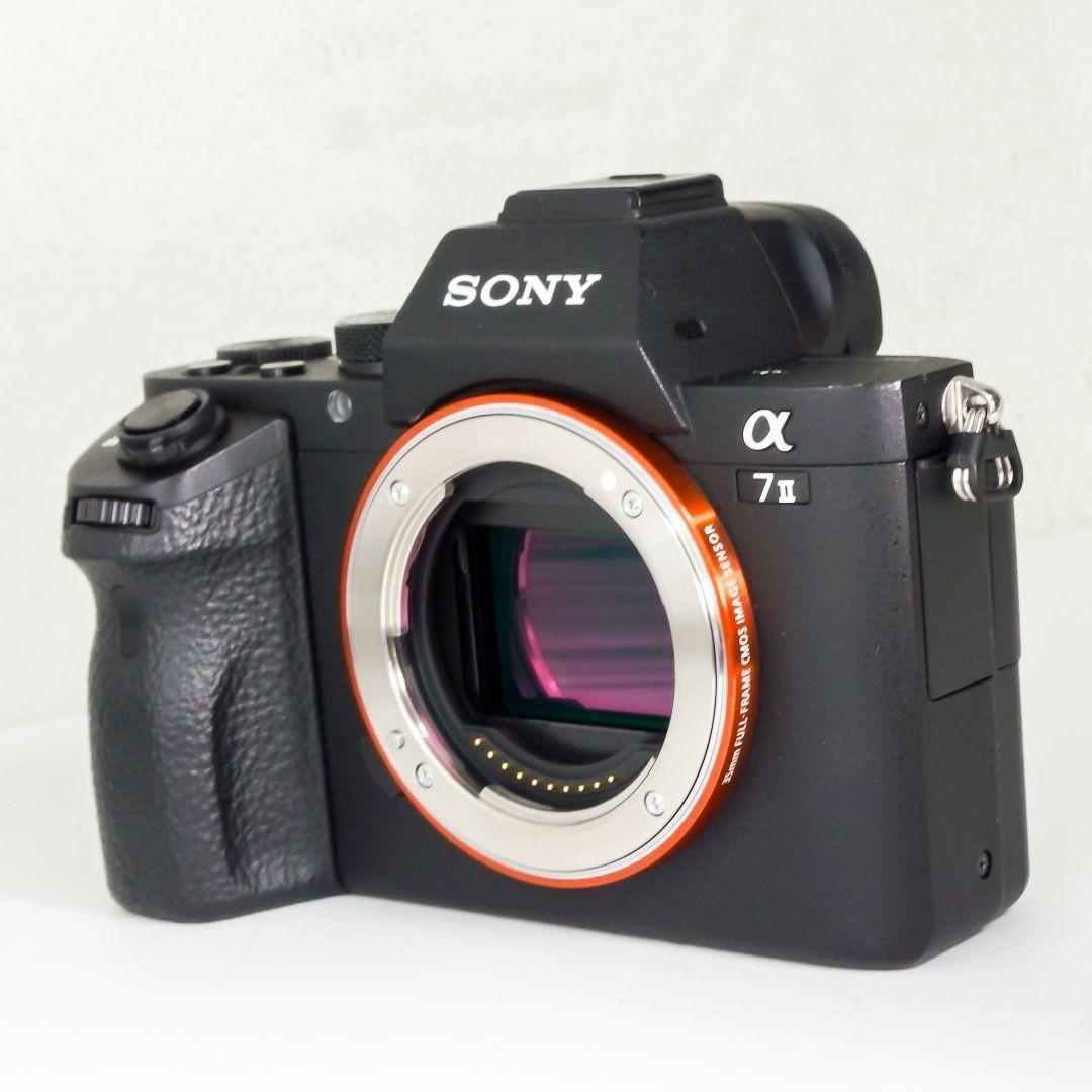 極上美品 5818ショット SONY α7II 元箱有 返品保証有 ソニー