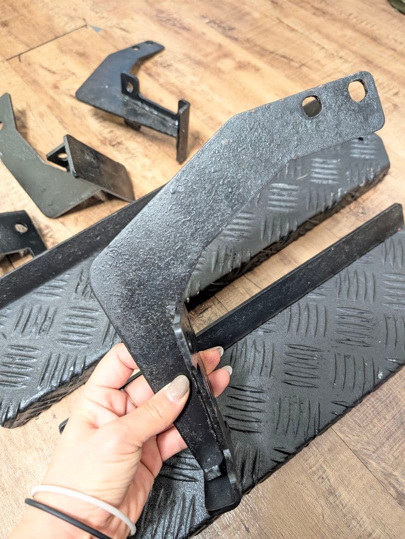 ハートランド デリカD:5用 サイドステップ 片側のみ