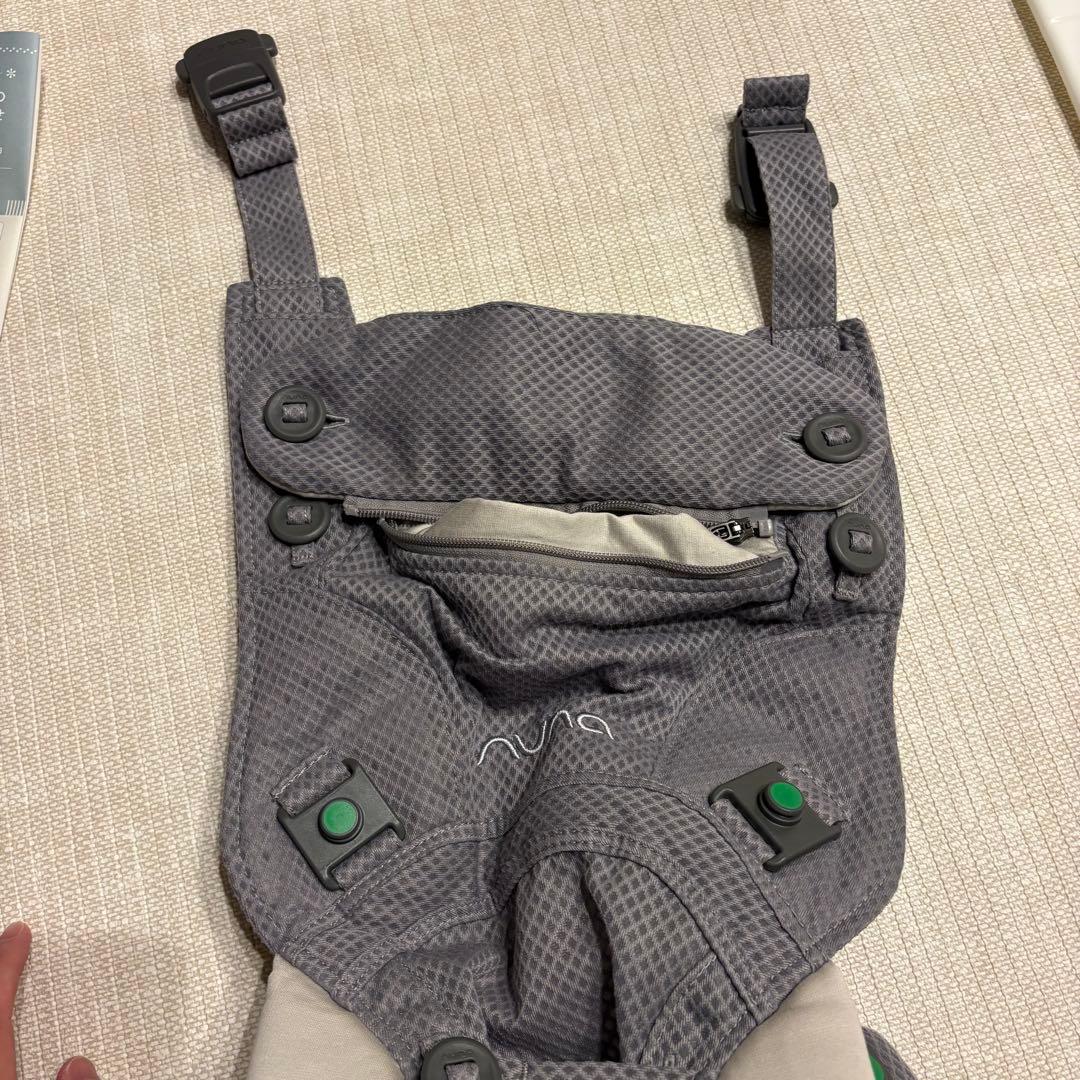 nuna cudl clik 抱っこ紐 グレー