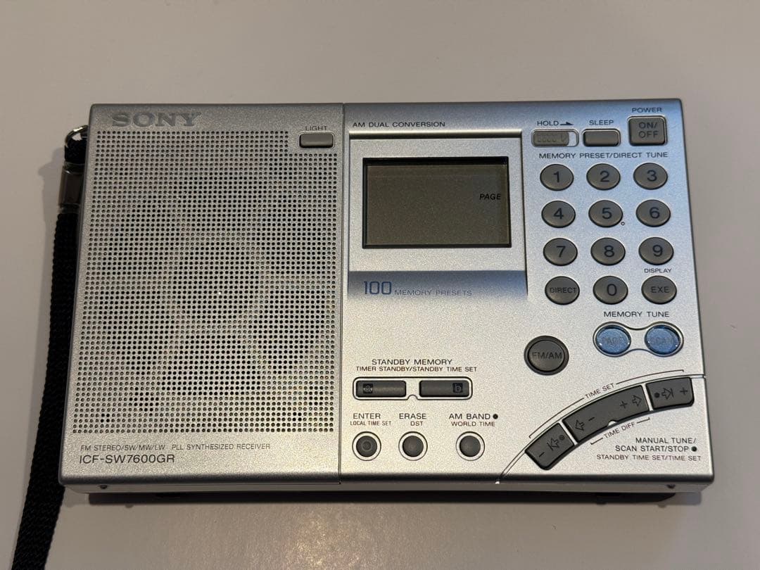 d*9様 ソニー ICF-SW7600GR