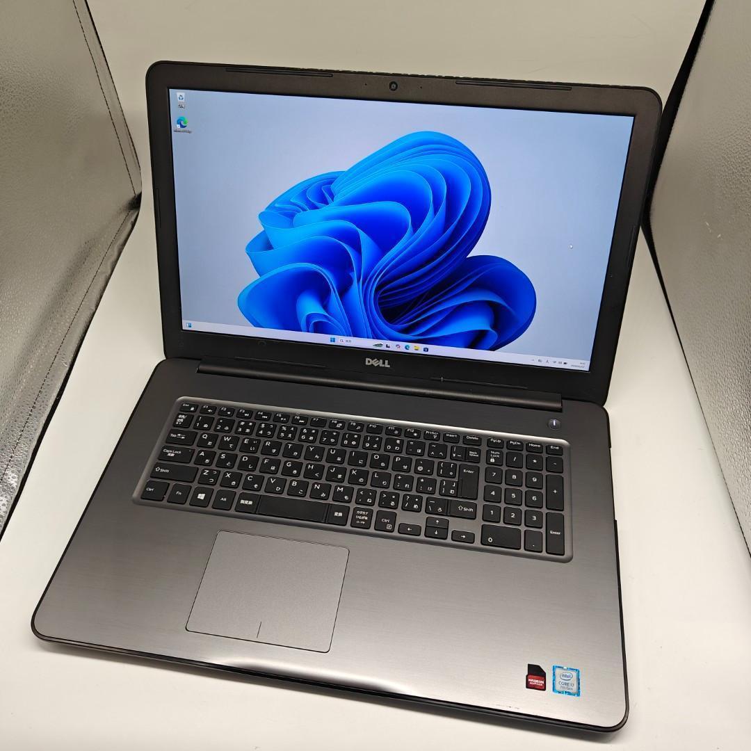 【DELL】高性能i7 SSD512GB 16GB グラボ搭載 大型 ノートPC