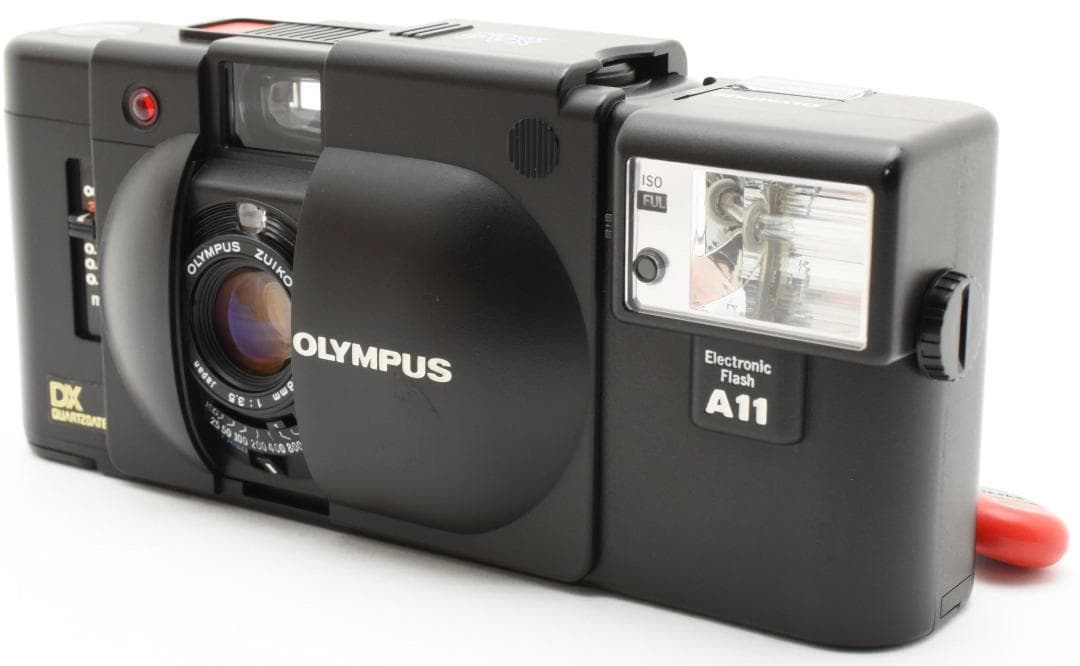 極美品☆ オリンパス OLYMPUS XA4 A11フラッシュ付き 8062