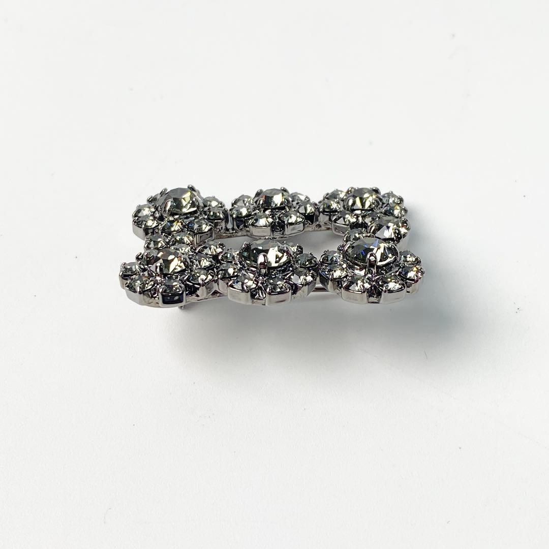 未使用 Roger Vivier エフロレッセンス ブローチ ラインストーン