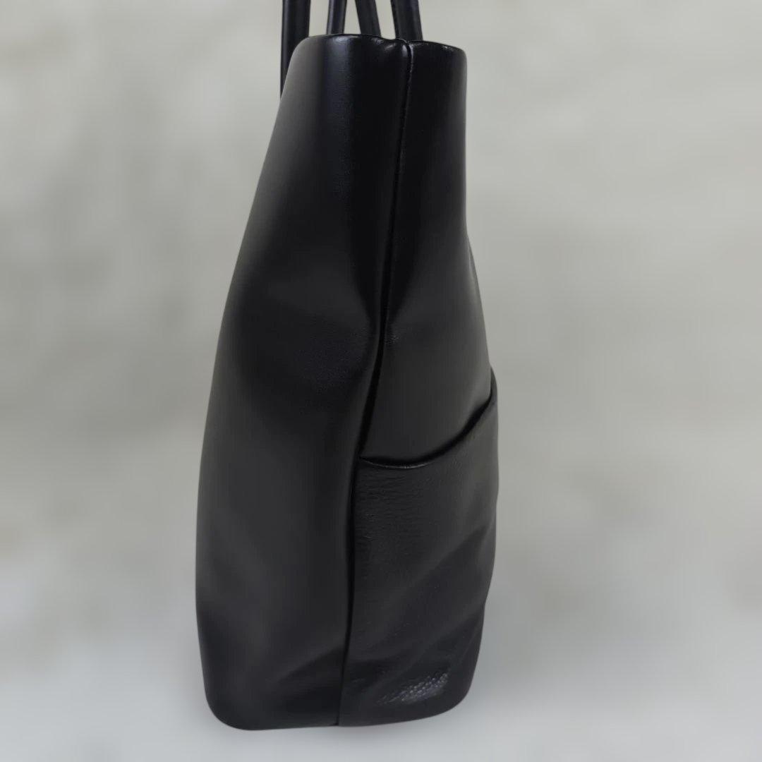 ✨美品✨ ビューティーユース トートバッグ レザー 肩掛け A4可 シボ革 黒