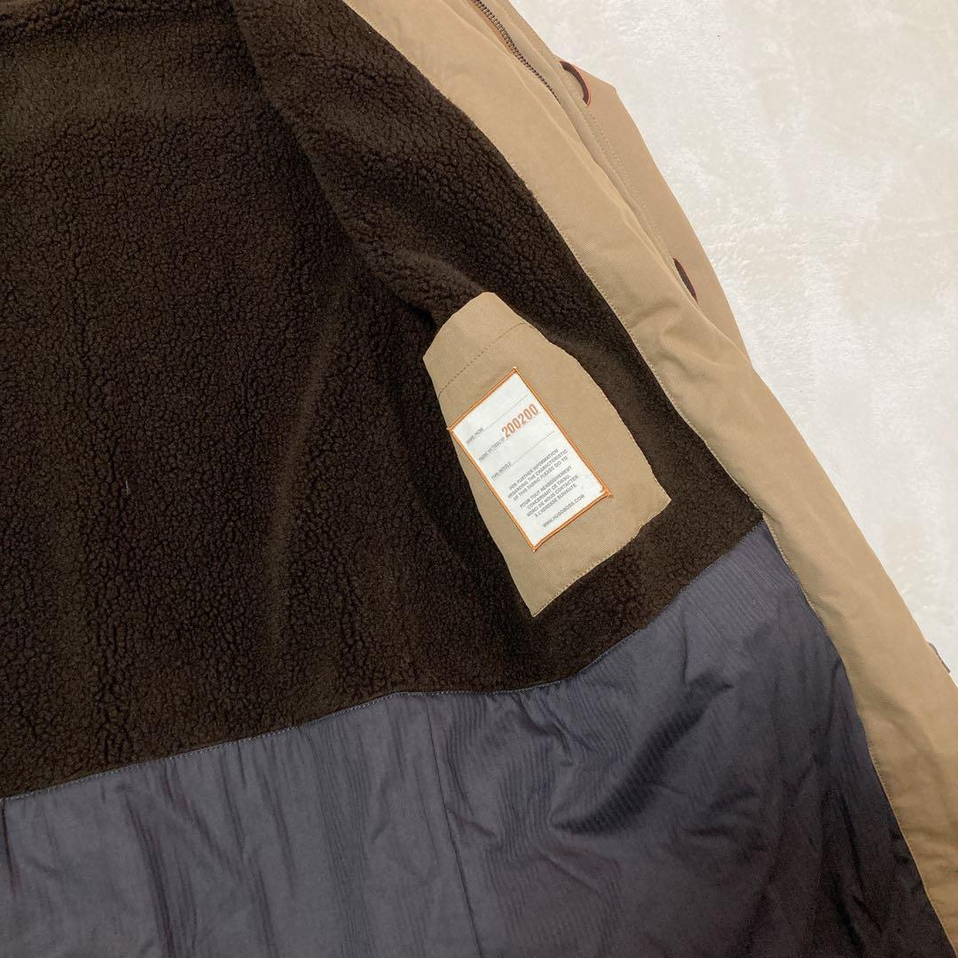 【美品】HUGO BOSS ヒューゴ ボス 裏ボア フード モッズコート 50