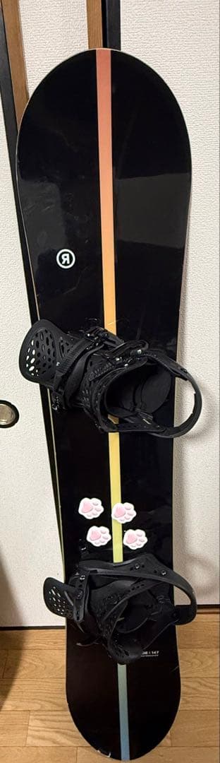 RIDE HEARTBREAKER 23-24 147cm＋FLUXビンディング