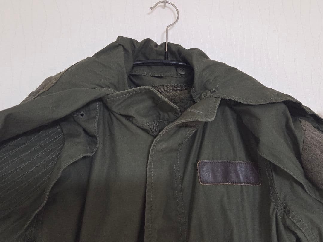 GOA　ファー付きミリタリージャケット　ショート丈