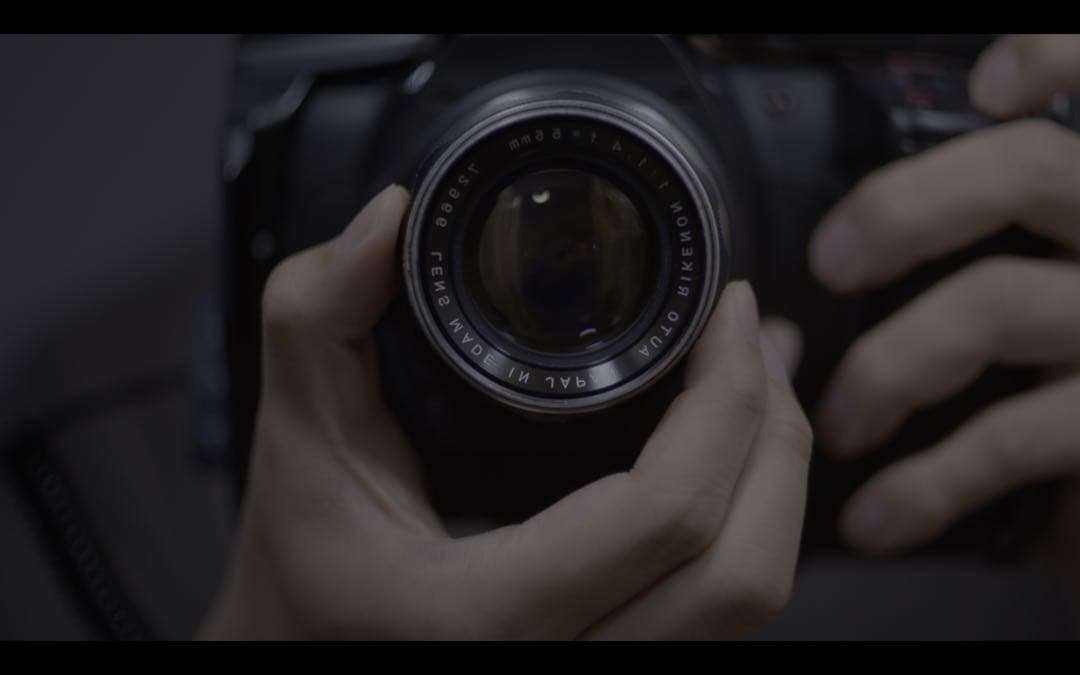 作例有　RICOH 55mm f1.4 m42マウント