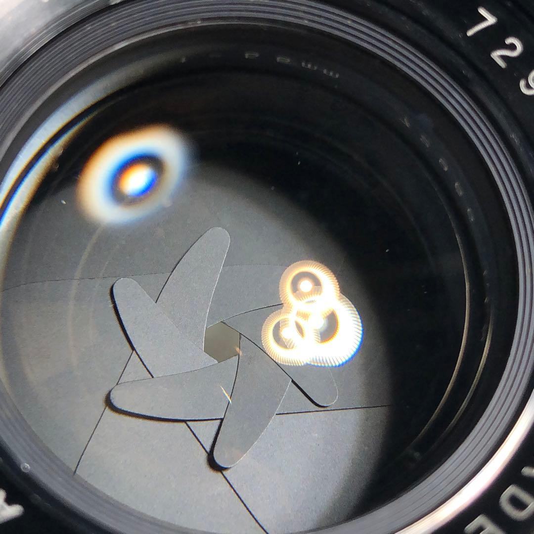 作例有　RICOH 55mm f1.4 m42マウント