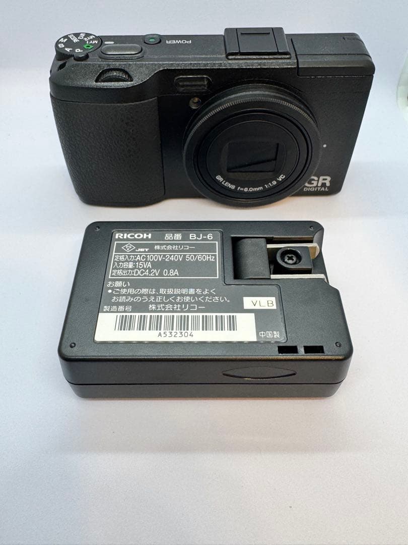 【訳あり　本体美品】　RICOH GR DIGITAL IV