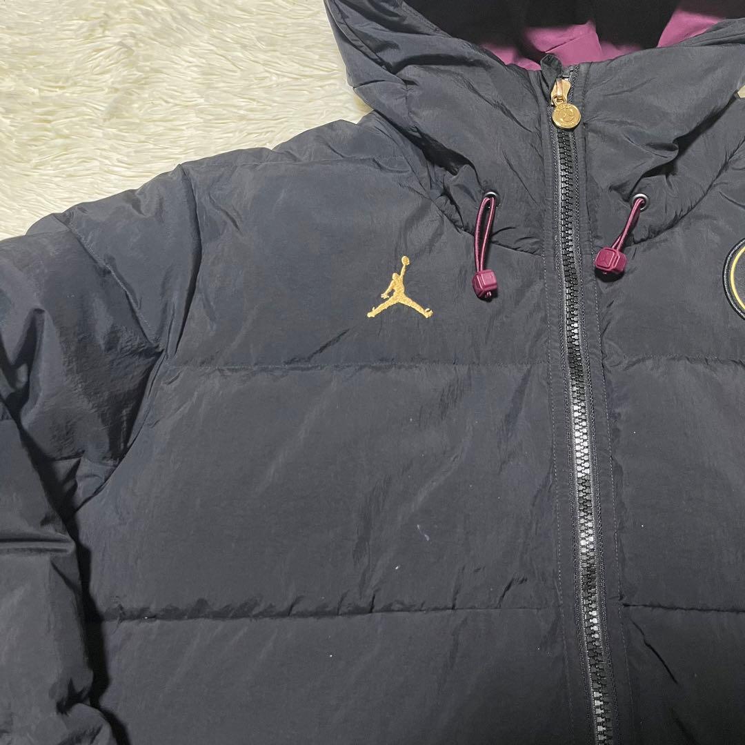 PSG × JORDAN ダウンジャケット ブラック XLサイズ