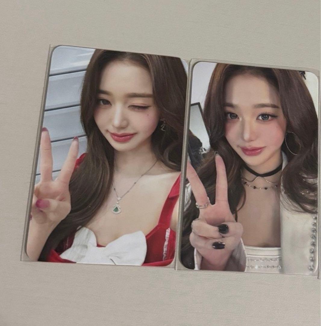 IVE withmuu ウォニョン トレカ　2枚　wonyoung ラキドロ