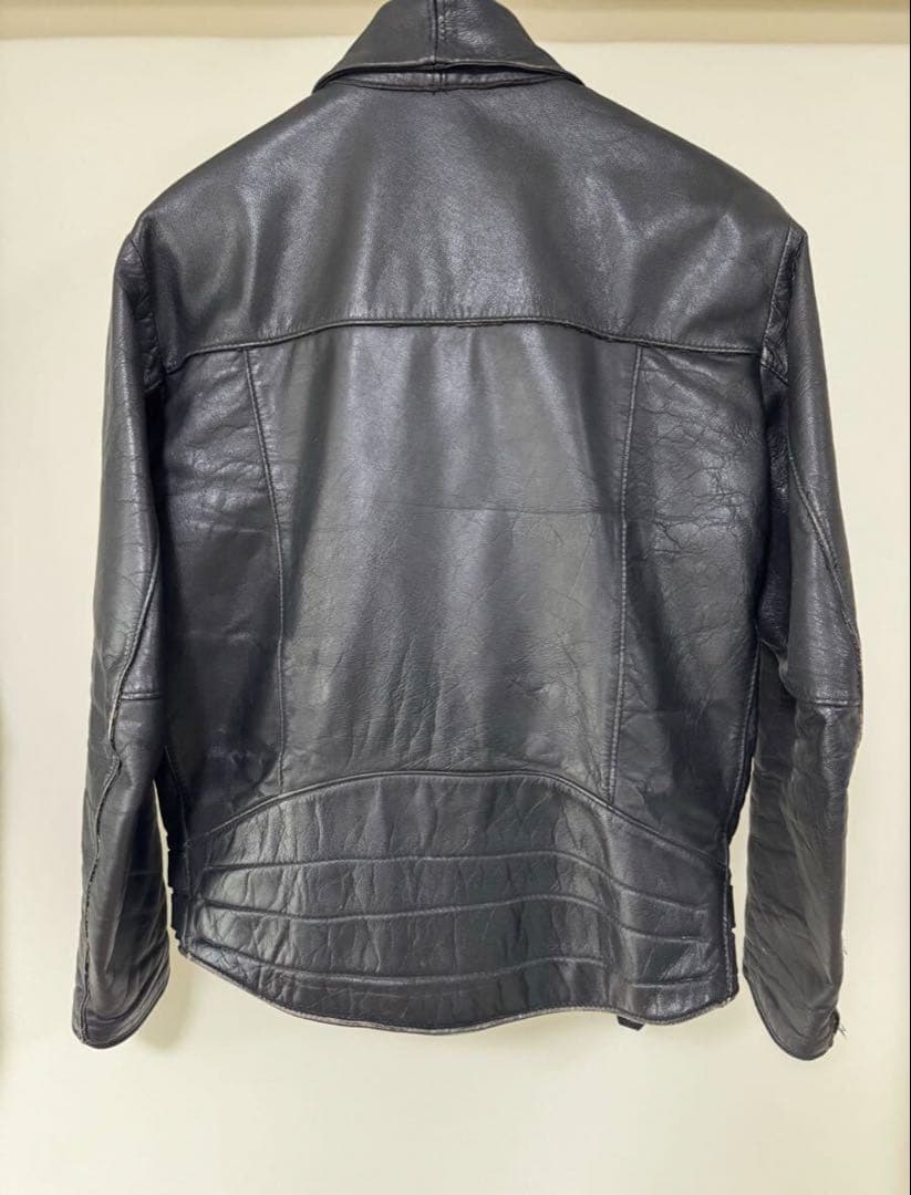 TT LEATHERS ダブルライダースジャケット サイズXL相当