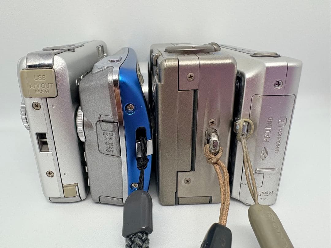 コンパクトデジタルカメラ4セット ジャンク