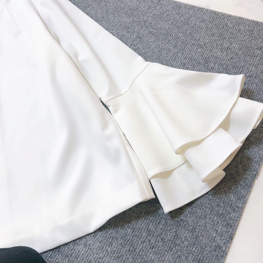 極美品✨️anuans アニュアンス / ラッフルスリーブブラウス