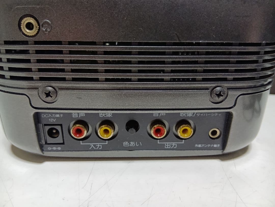 希少　JERICHO MODEL J-610　6インチ　ブラウン管　カラーテレビ