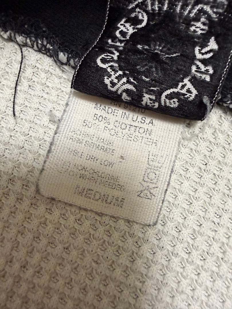 CHROME HEARTS OLD サーマル裏地 パーカー ブラック