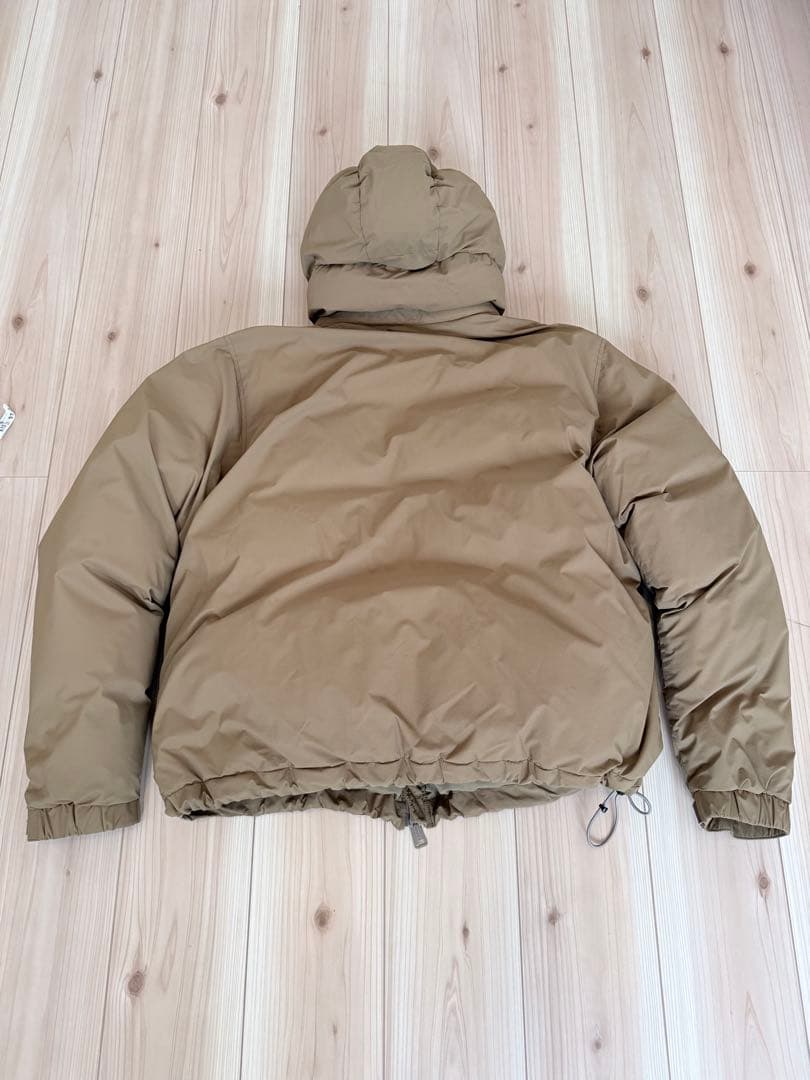 nanga f/ce スティーブアラン ダウン Lサイズ ベージュ