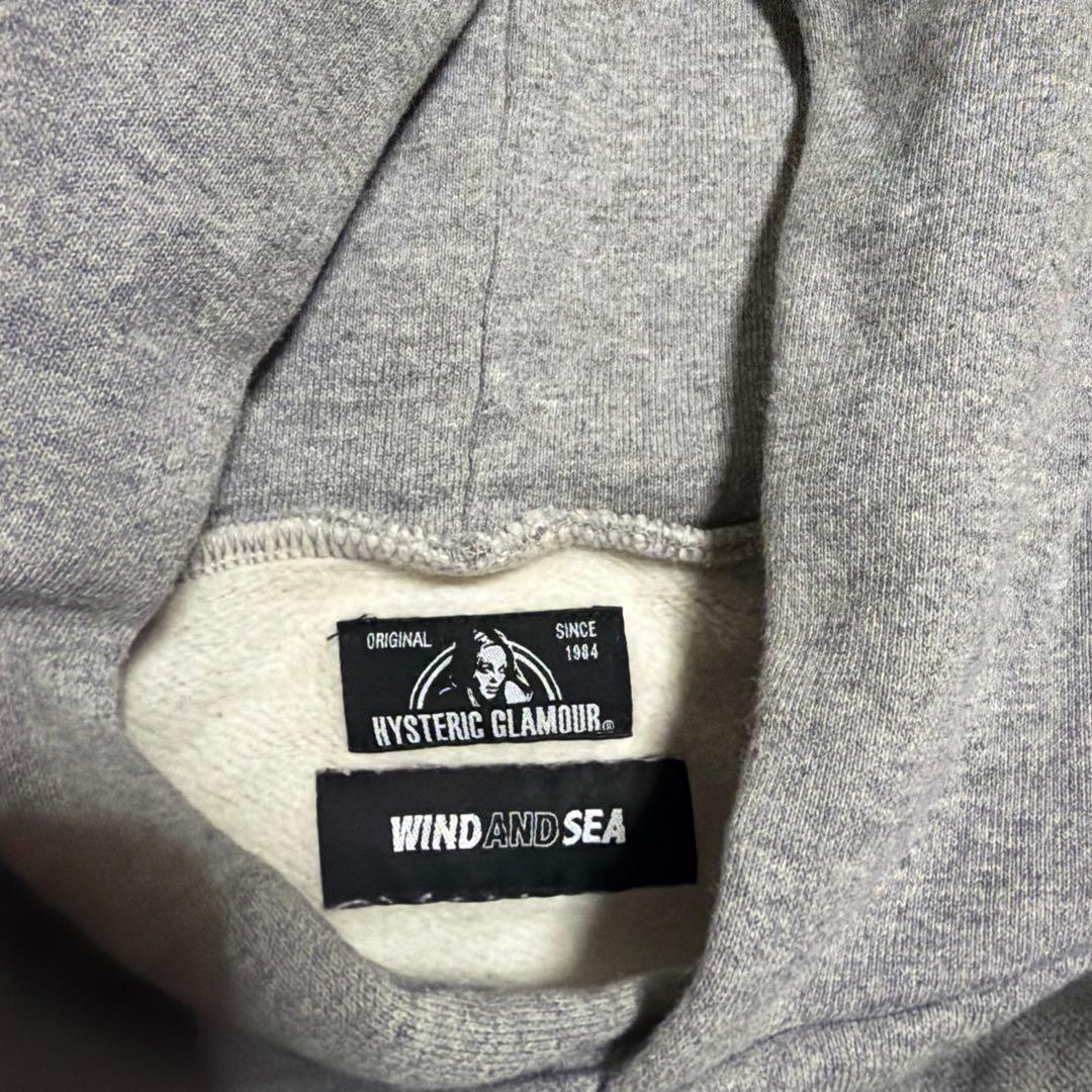 HYSTERIC GLAMOUR WIND AND SEA パーカー　GIRL