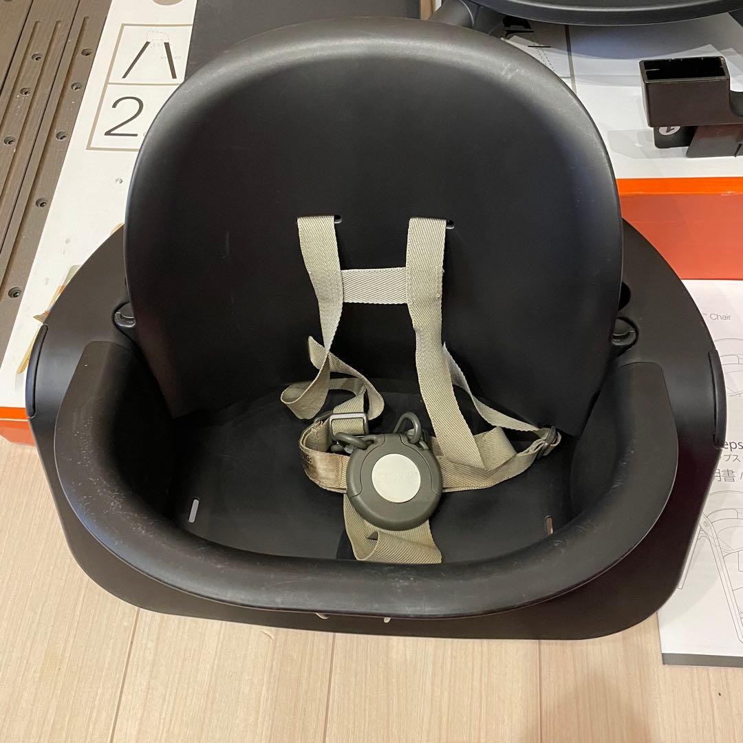 Stokke ストッケ Steps Chair ブラック ベビーチェア