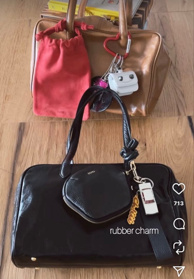 chiiiibag ニューボストン　ブラック