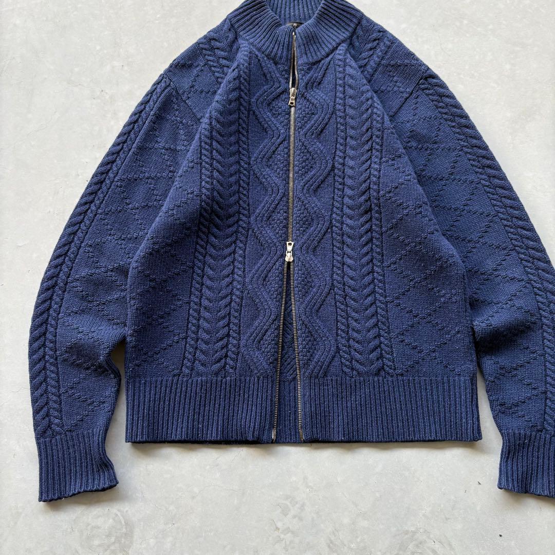 00s Paul Smith ドライバーズニット　短丈　Y2K archive