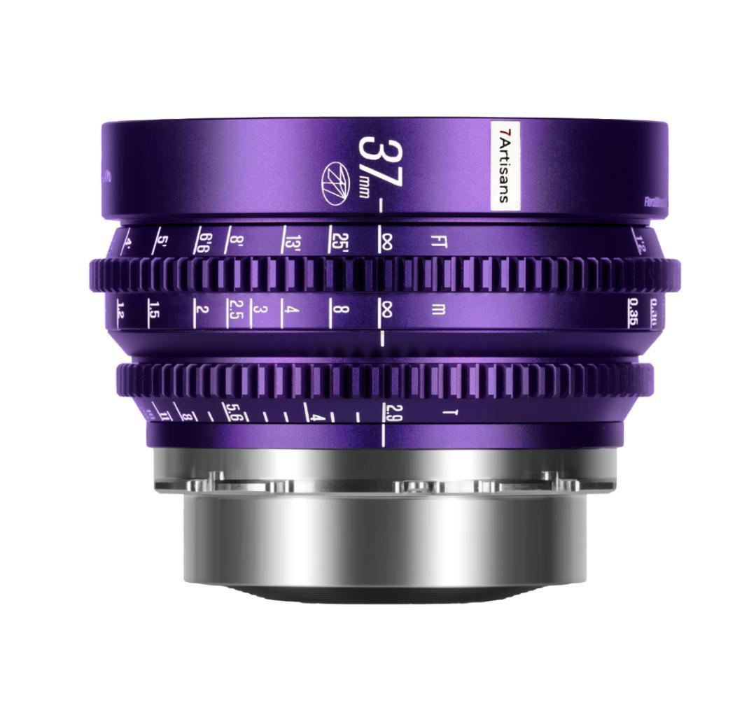 7artisans 37mm T2.9 フルフレーム シネレンズ PLマウント
