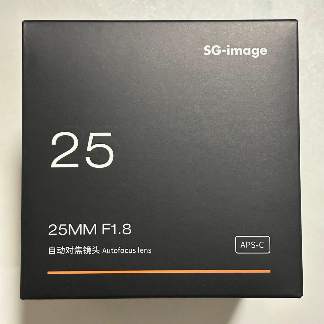 【新品未開封】SG-image AF 25mm F1.8 Xマウント
