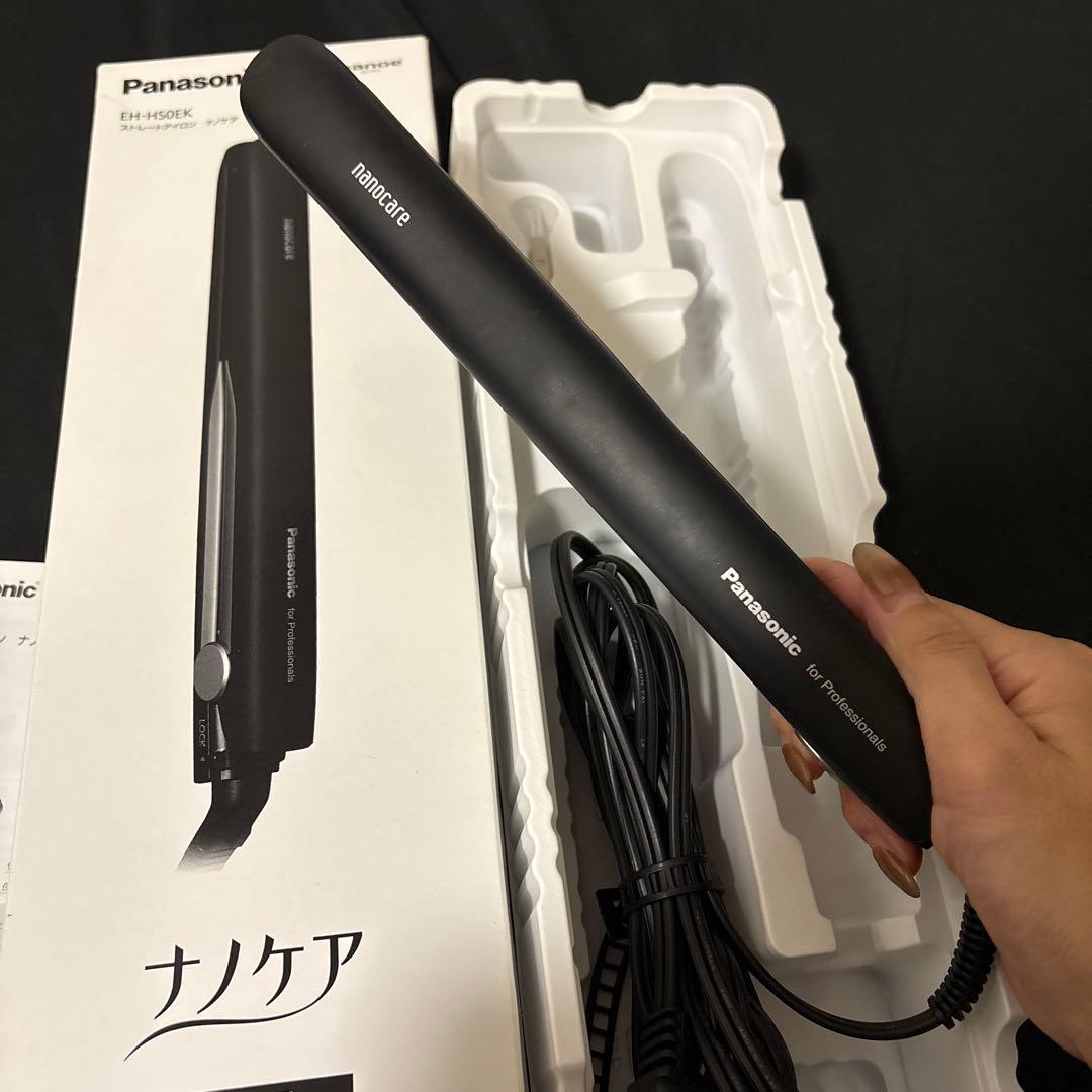 パナソニック ストレートアイロン ナノケア プロモデル 業務用　EH-HSOEK