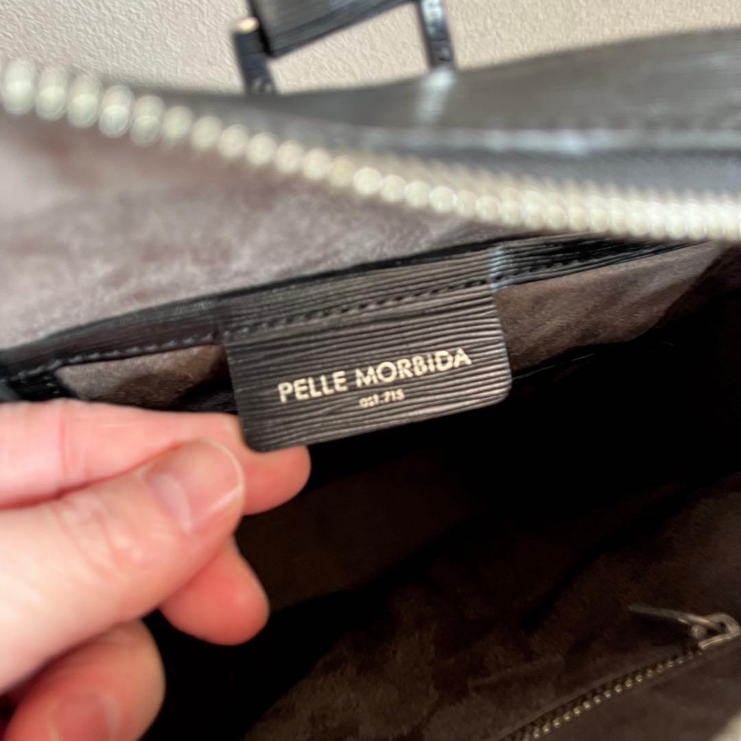 極美品　PELLE MORBIDA Capitano CA201 ブリーフバッグ
