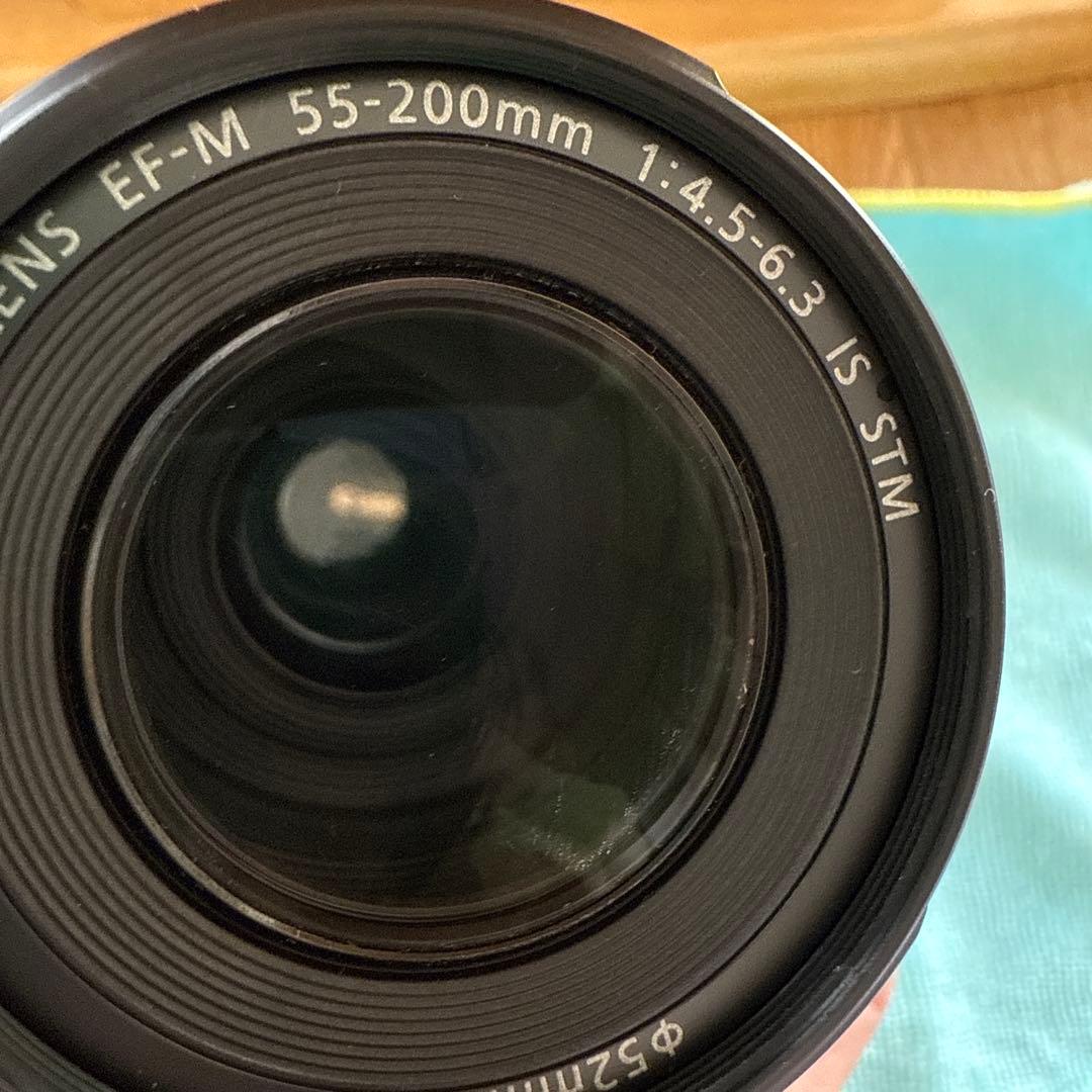 キヤノン EF-M 55-200mm F4.5-6.3 IS STM シルバー