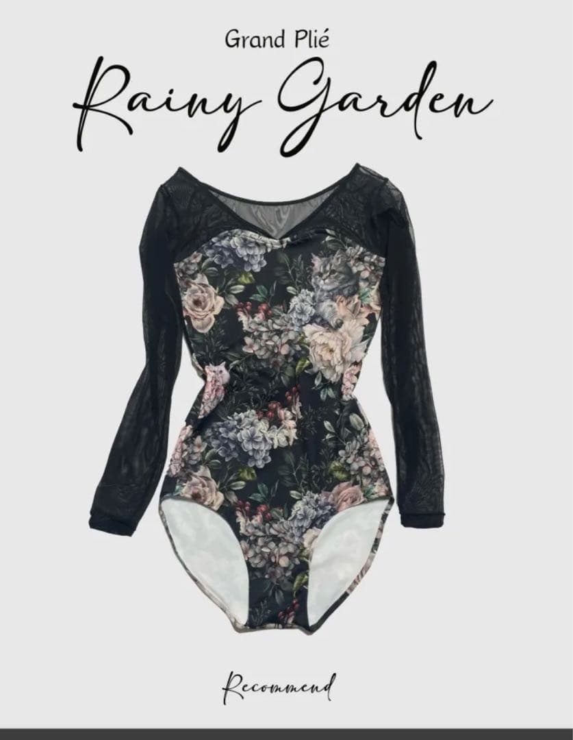 unoa　猫柄レオタード　Lサイズ新品未使用