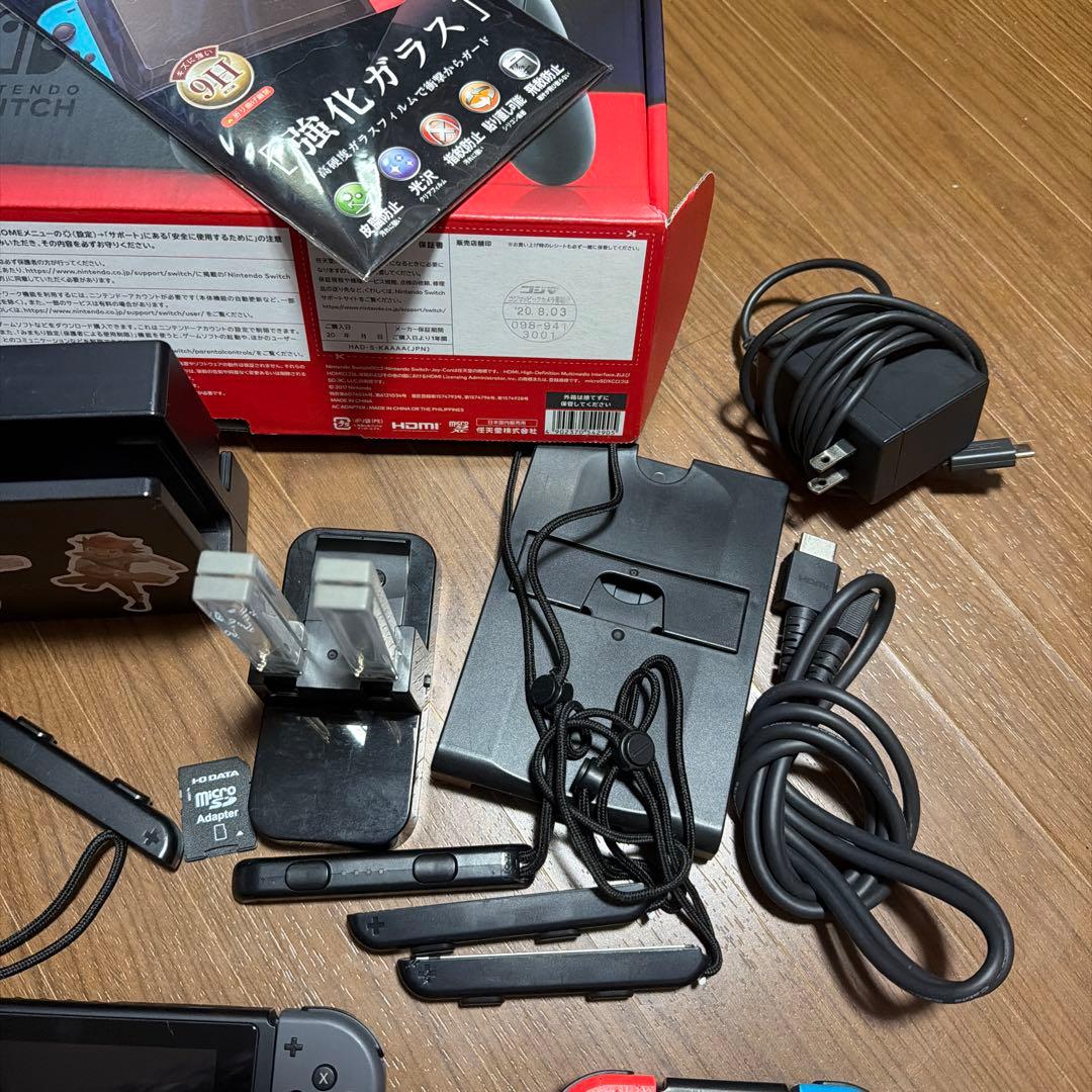 Nintendo Switch 本体 グレー付属品付き