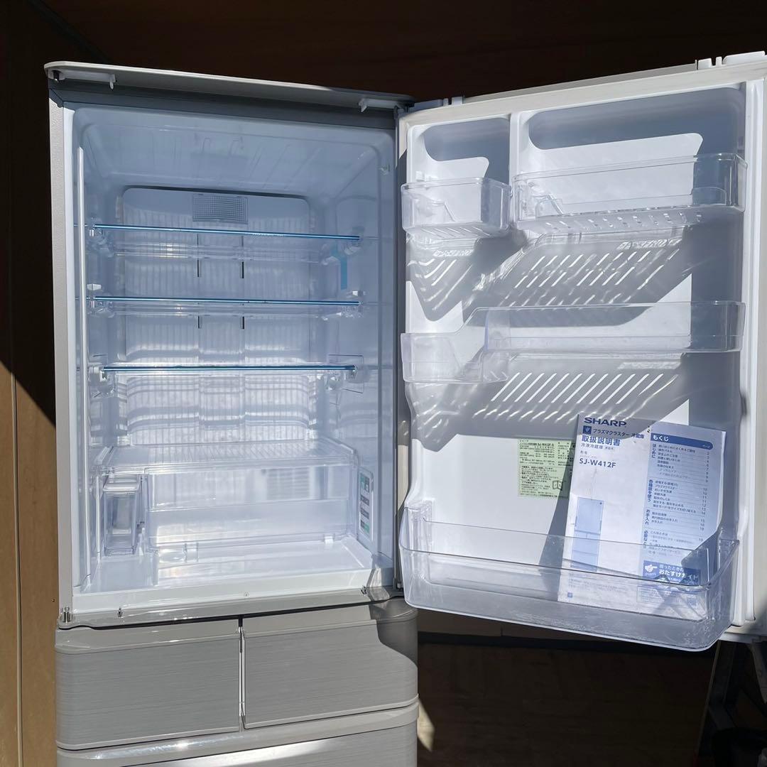 送料設置無料　両開き　5ドア　SHARP 自動製氷機付