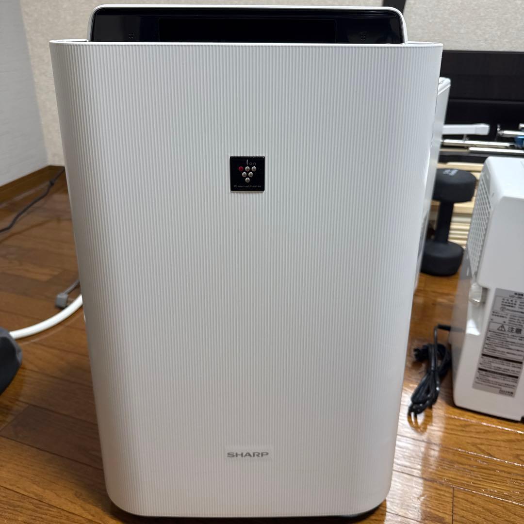 シャープ 加湿 空気清浄機 KC-R50-W プラズマクラスター7000空気清浄