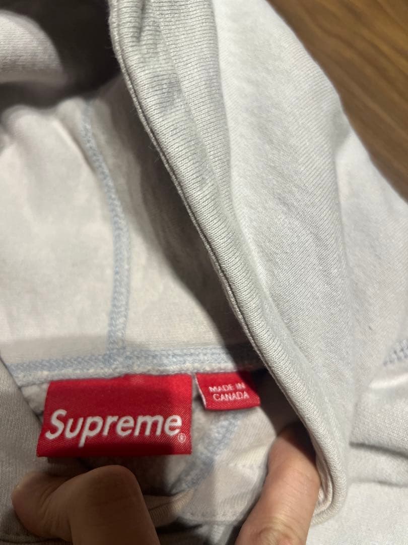【Lサイズ】supremeスモールボックスロゴsmall box グレージュ