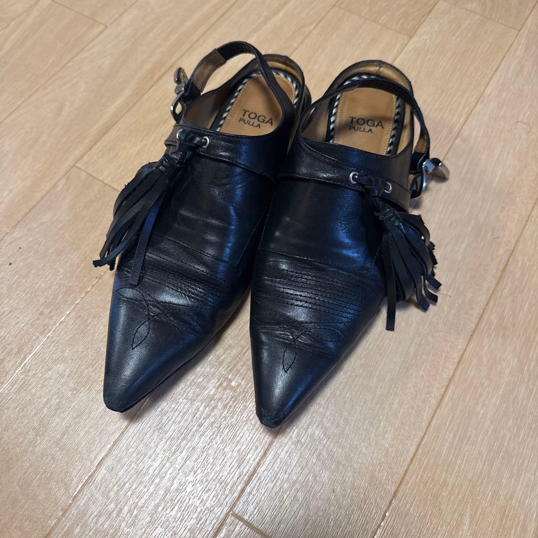 TOGA PULLA タッセルミュール