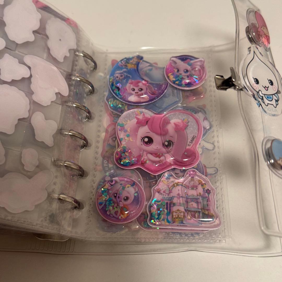 シール帳完成品 20ページ ボンボンドロップシール