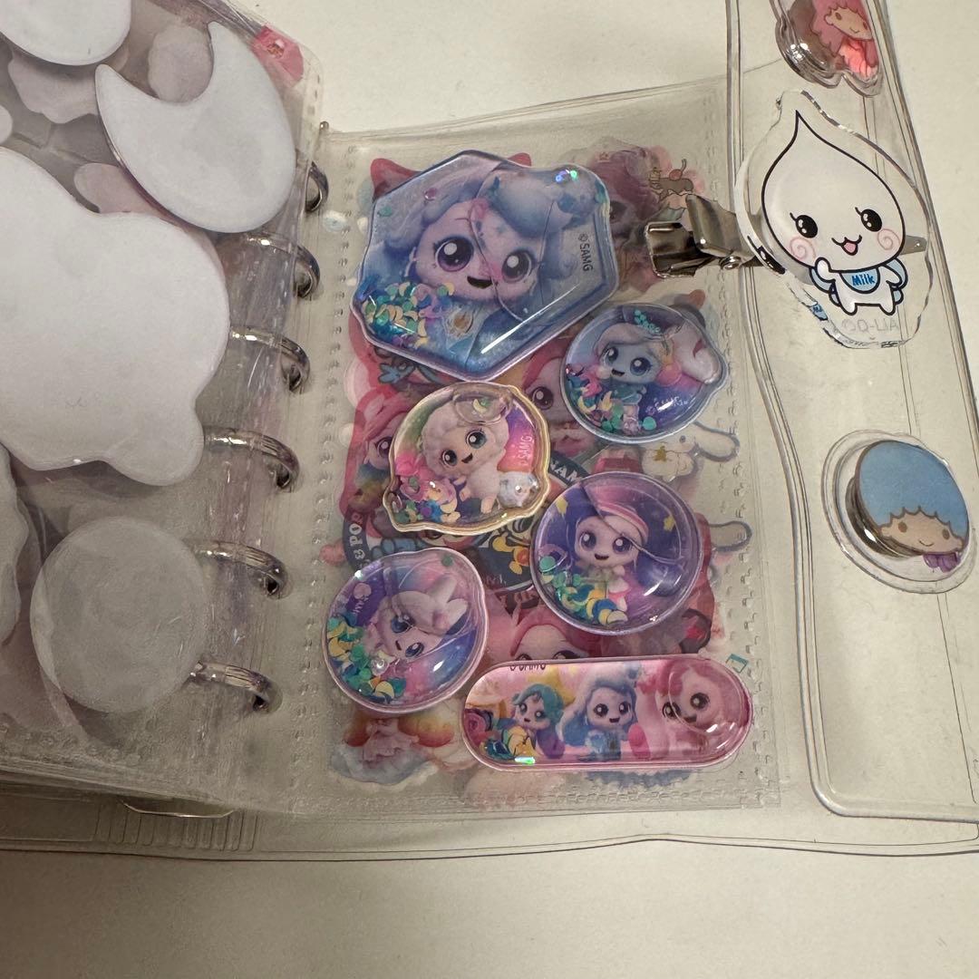 シール帳完成品 20ページ ボンボンドロップシール