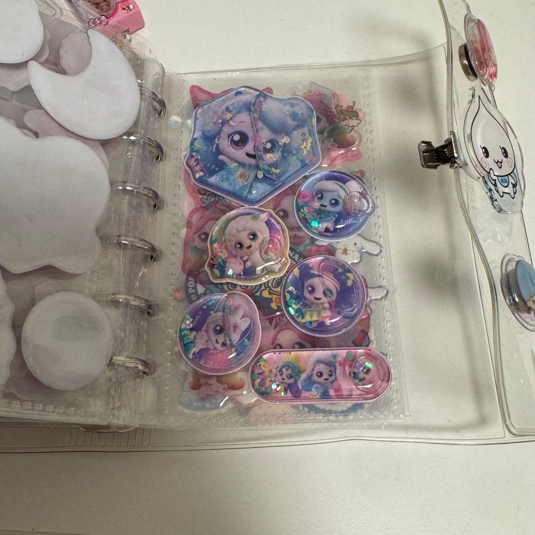 シール帳完成品 20ページ ボンボンドロップシール