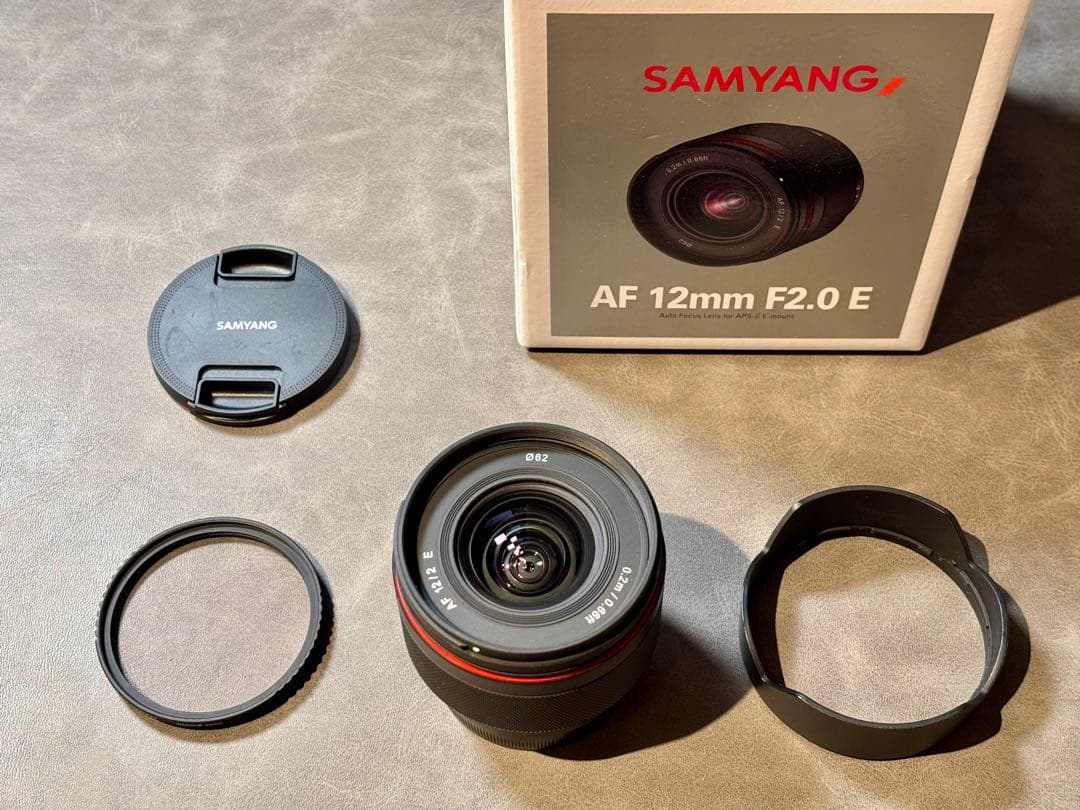 SAMYANG AF 12mm F2.0 E レンズ