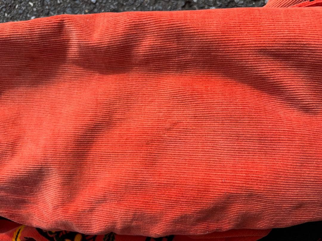 50s プリントコーデュロイ ジャケット ネイティブ柄 スポーツジャケット