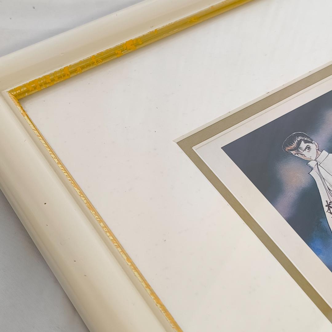 幽遊白書 週刊少年ジャンプ 25th 複製原画 版画 浦飯幽助 冨樫義博 サイン