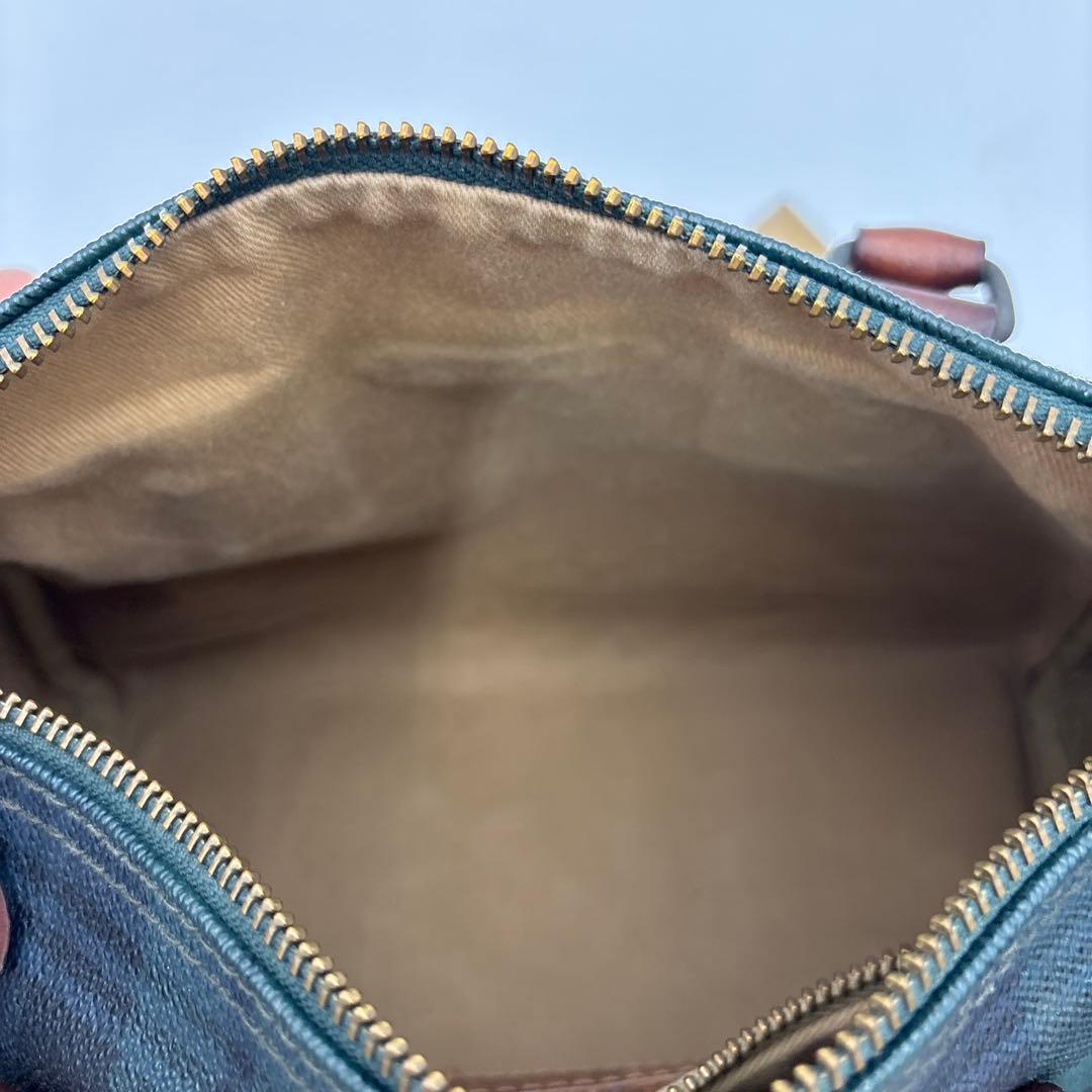 ポロ　ラルフローレン　ミニ　ボストンバッグ　ハンドバッグ　PVC