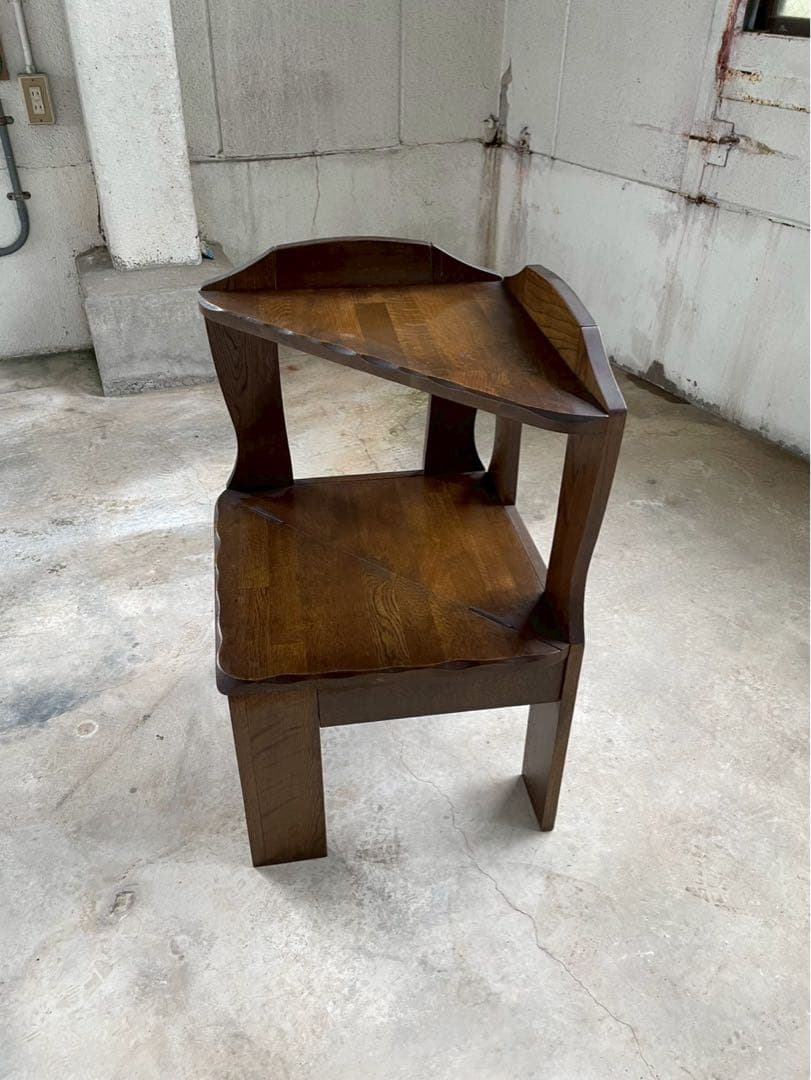 無垢材　ヴィンテージ サイドチェスト　コーナーチェスト　ボード　椅子　チェア