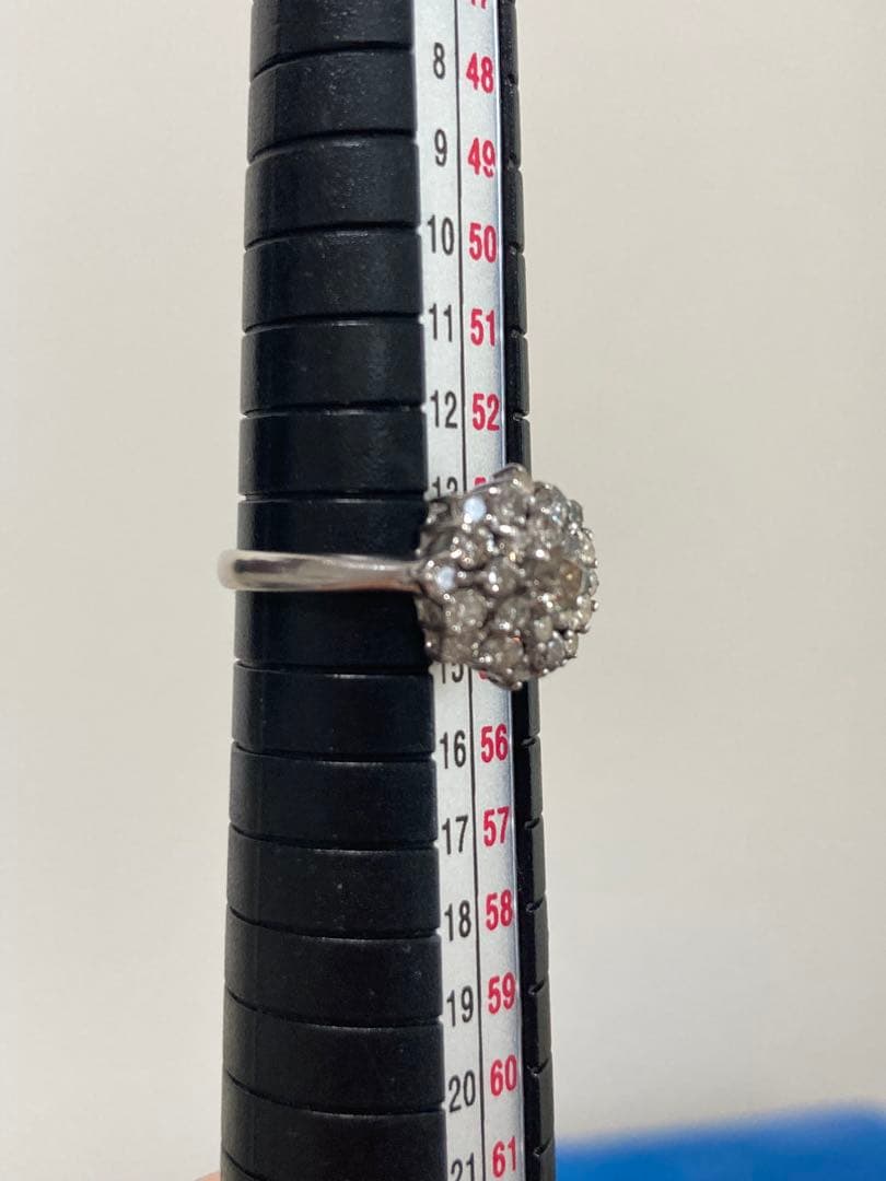 バ**様 k14 ダイヤモンド　リング